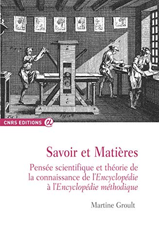 Beispielbild fr Savoir et matires - Penses scientifiques et thorie de la connaissance zum Verkauf von Gallix