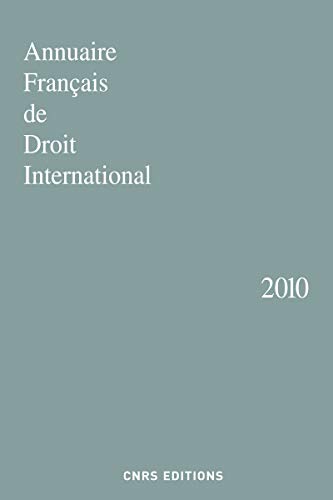 Stock image for Annuaire Franais de Droit International n56-2010 [Broch] Verhoeven, Joe for sale by BIBLIO-NET