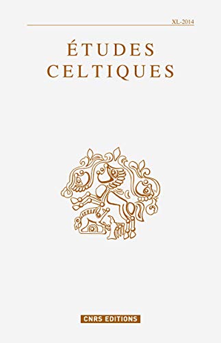 9782271081742: Etudes Celtiques 40