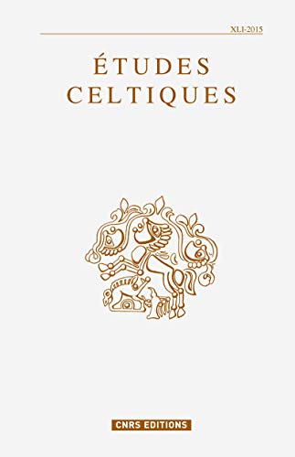 9782271086785: Etudes Celtiques 41