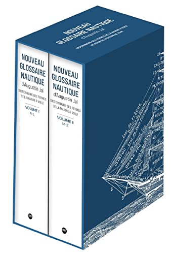 9782271128867: Coffret 2 volumes Nouveau glossaire nautique d'Augustin Jal - - Dictionnaire des termes de la marine