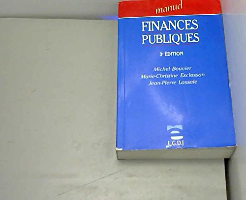 9782275001555: Finances publiques