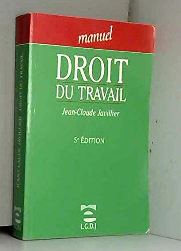Beispielbild fr Droit du travail zum Verkauf von Ammareal