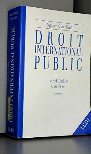 Stock image for Droit international public for sale by Ammareal