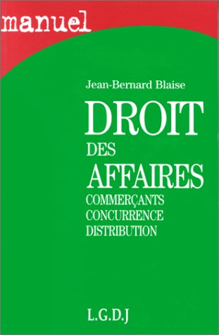 Stock image for Droit des affaires for sale by A TOUT LIVRE