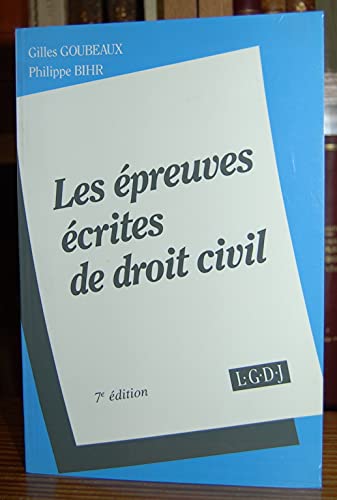 Beispielbild fr Les preuves crites de droit civil: Dissertation, consultation, commentaire d'arrt, autres preuves, commentaire de texte, rdaction de ju zum Verkauf von Ammareal