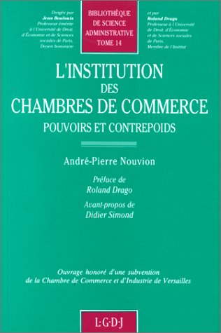 Stock image for l'institution des chambres de commerce (14) for sale by Gallix