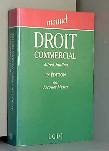 9782275007939: Manuel droit commercial (Manuels)