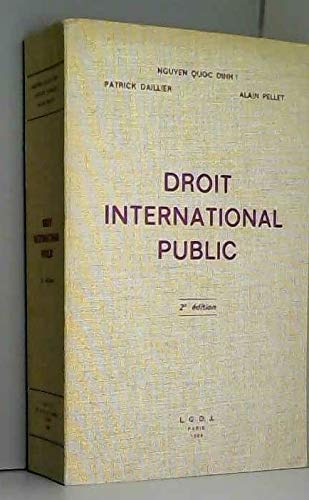 Stock image for Droit international public - 2e dition for sale by Le-Livre
