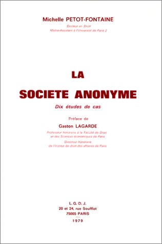 Stock image for La Societe Anonyme for sale by medimops