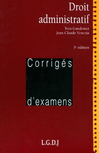 9782275015477: corrigs d'examens