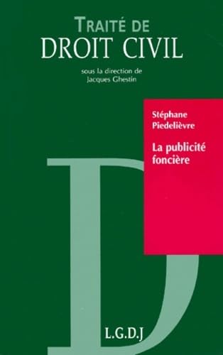 9782275018393: La publicit foncire