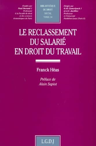 9782275019635: Le Reclassement Du Salarie En Droit Du Travail: 34