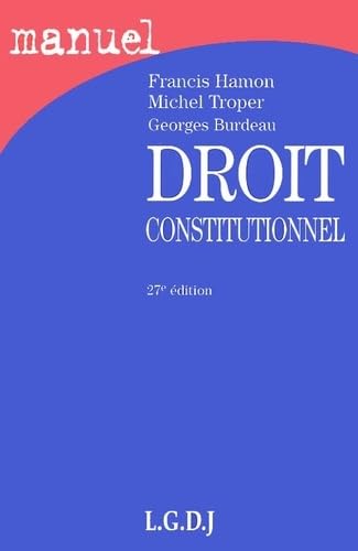 Beispielbild fr Droit constitutionnel zum Verkauf von Ammareal