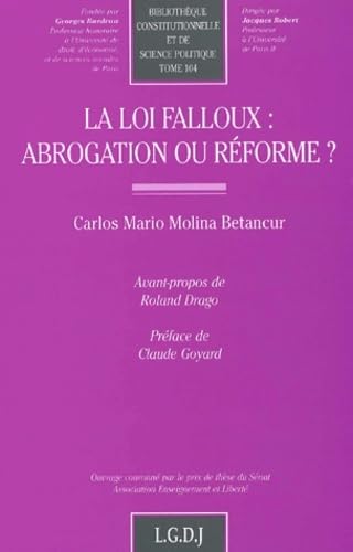 9782275020815: la loi falloux : abrogation ou rforme ? (104)