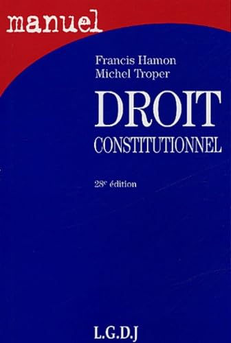 Stock image for Droit constitutionnel for sale by Chapitre.com : livres et presse ancienne