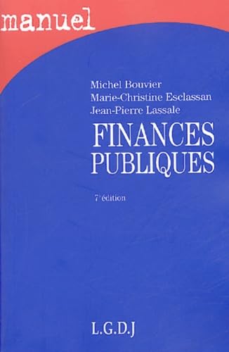 Stock image for Finances publiques, 7me dition for sale by medimops