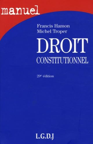 Stock image for Droit constitutionnel for sale by Ammareal