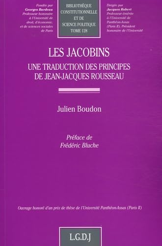 Beispielbild fr Les Jacobins zum Verkauf von Chapitre.com : livres et presse ancienne