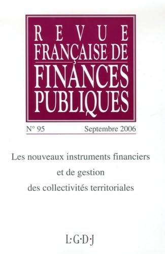 revue française de finances publiques t.95