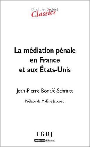 9782275028279: la mdiation pnale en france et aux tats-unis