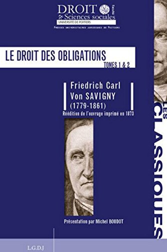 Beispielbild fr LE DROIT DES OBLIGATIONS (RDITION DE L'OUVRAGE IMPRIM EN 1873) zum Verkauf von Gallix