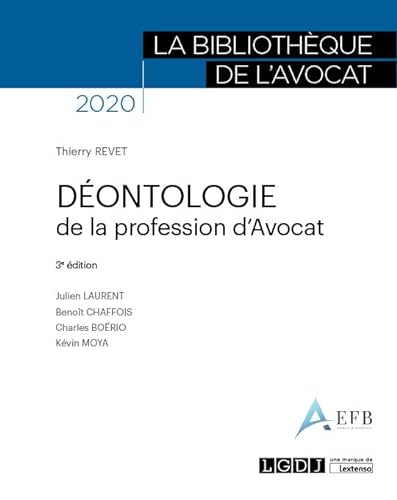 Stock image for Dontologie de la profession d'avocat (2020) for sale by Ammareal