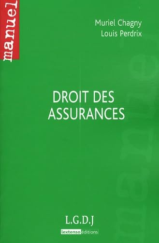 Beispielbild fr Droit des assurances zum Verkauf von Ammareal