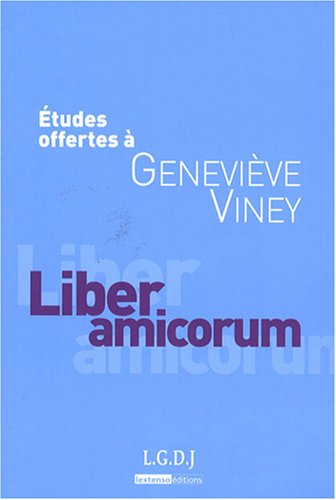 9782275031361: tudes offertes  genevive viney