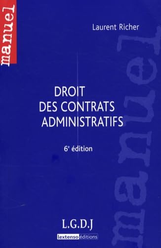 Stock image for Droit Des Contrats Administratifs for sale by RECYCLIVRE
