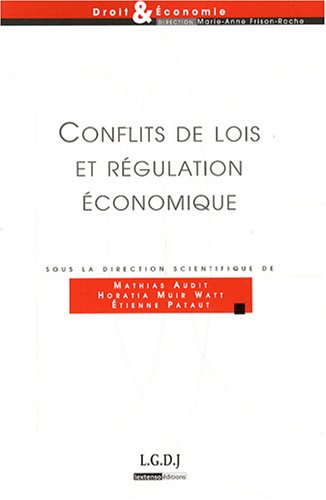 Beispielbild fr Conflits de lois et rgulation conomique zum Verkauf von Chapitre.com : livres et presse ancienne