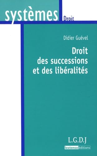 9782275033167: Droit des successions et libralits