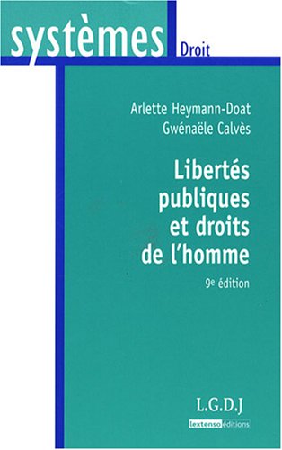 Stock image for Liberts publiques et droits de l'homme for sale by Chapitre.com : livres et presse ancienne