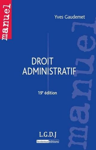 Stock image for Droit administratif for sale by Ammareal