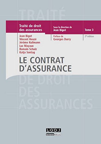 Stock image for le contrat d'assurance - 2me dition (3) for sale by Gallix