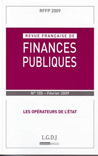 9782275034140: RFFP n 105 - 2009. Revue franaise de finances publiques