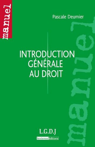 Stock image for Introduction gnrale au droit for sale by medimops