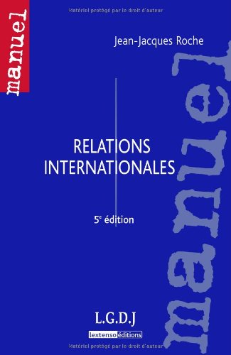 Beispielbild fr Relations internationales zum Verkauf von Ammareal