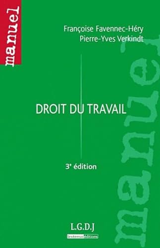 Beispielbild fr Droit du travail zum Verkauf von Ammareal