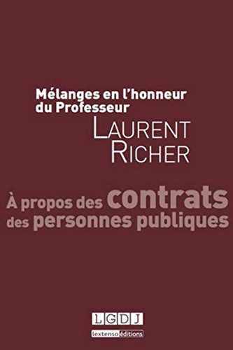 9782275037479: Mlanges en l'honneur du professeur Laurent Richer