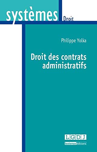 Stock image for Droit des contrats administratifs for sale by Ammareal