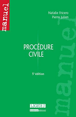 Stock image for Procdure civile, 5me Ed. for sale by Ammareal