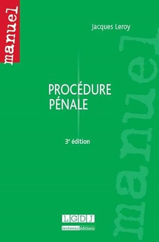 Stock image for Procdure pnale for sale by Ammareal