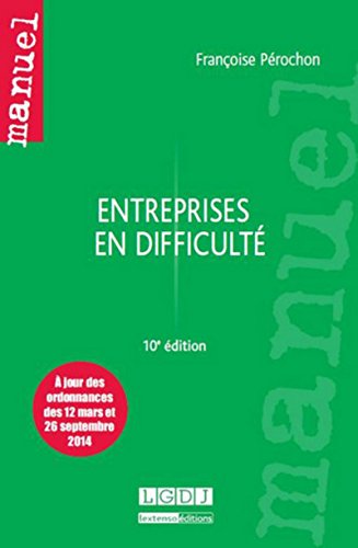 Stock image for Entreprises en difficult for sale by Revaluation Books