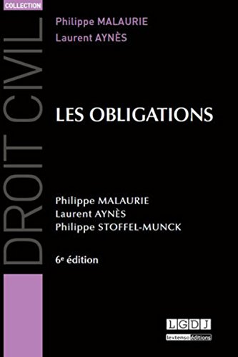 Beispielbild fr Les obligations (6e édition) zum Verkauf von -OnTimeBooks-