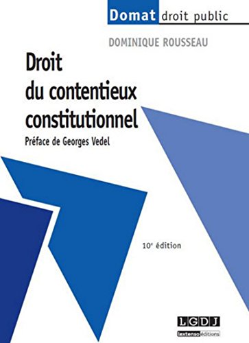 9782275040868: Droit du contentieux constitutionnel