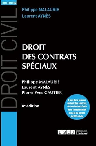 Beispielbild fr Droit des contrats spciaux zum Verkauf von Ammareal