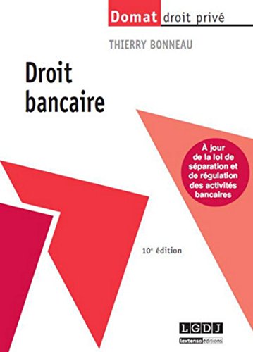 9782275041285: Droit bancaire (Domat droit priv)