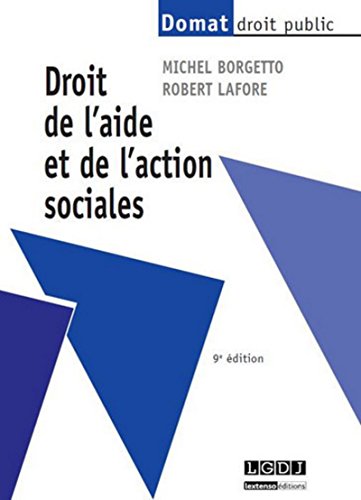 Stock image for Droit de l'aide et de l'action sociales for sale by Ammareal