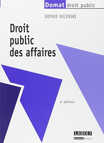 9782275041452: Droit public des affaires